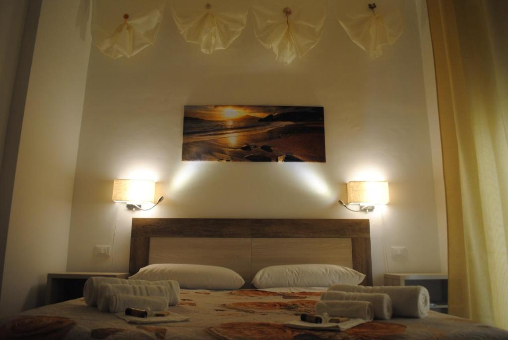 Posteľ alebo postele v izbe v ubytovaní B&B Vicomare