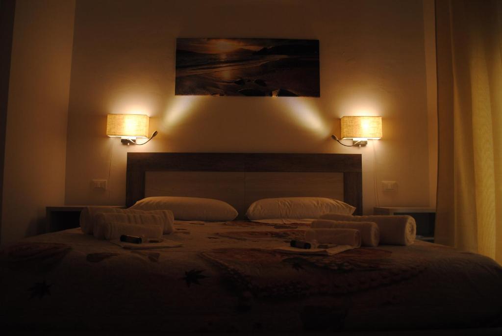 Posteľ alebo postele v izbe v ubytovaní B&B Vicomare