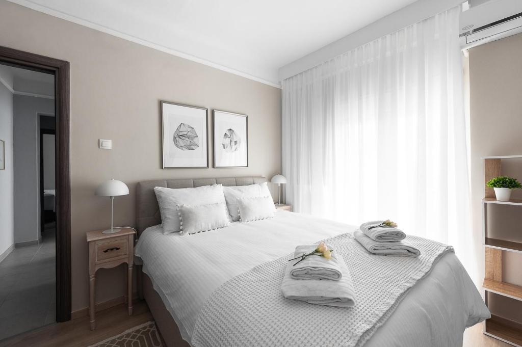 Posteľ alebo postele v izbe v ubytovaní Maison Penthouse by Luxlikehome