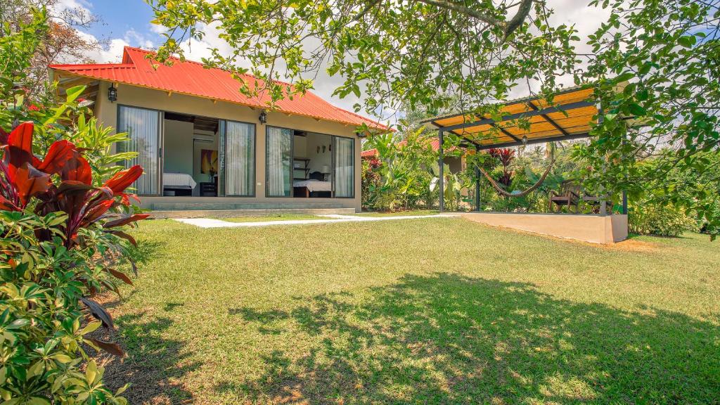 Zahrada ubytování La Finca Lodge