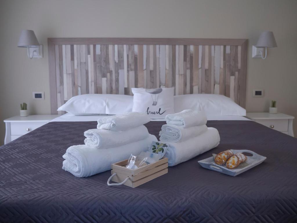 Voodi või voodid majutusasutuse Viaggio in Sicilia B&B toas