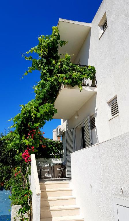 Balkón nebo terasa v ubytování Apartments Butkovic