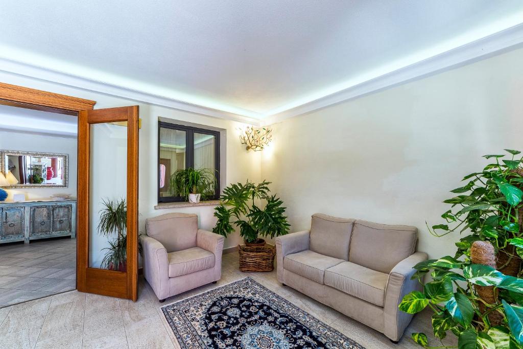 Posezení v ubytování Hotel Il Melograno