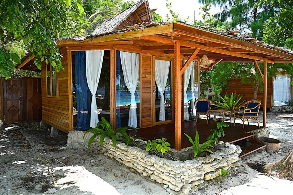 Zahrada ubytování Agusta Eco Resort