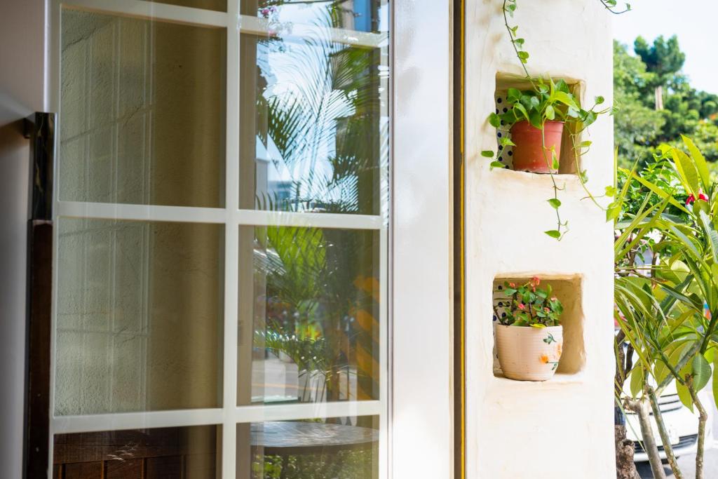 Un balcón o terraza en Mong Shan Homestay