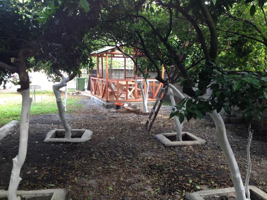 Zahrada ubytování Mari Guest House