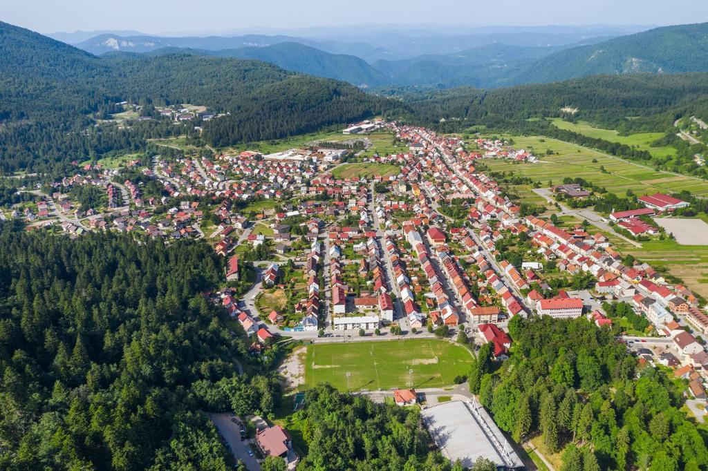 Příroda nedaleko apartmánu