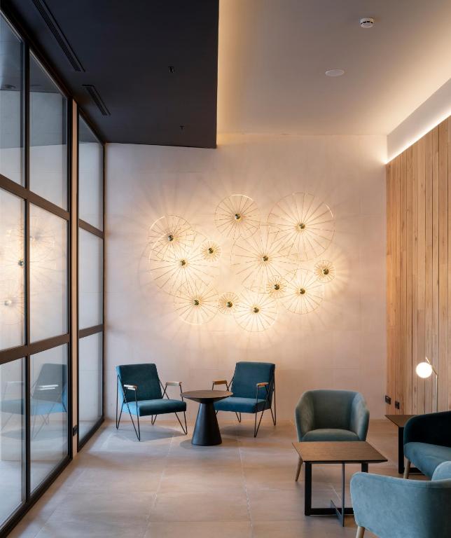 Posezení v ubytování Hotel Ciudad de Logroño