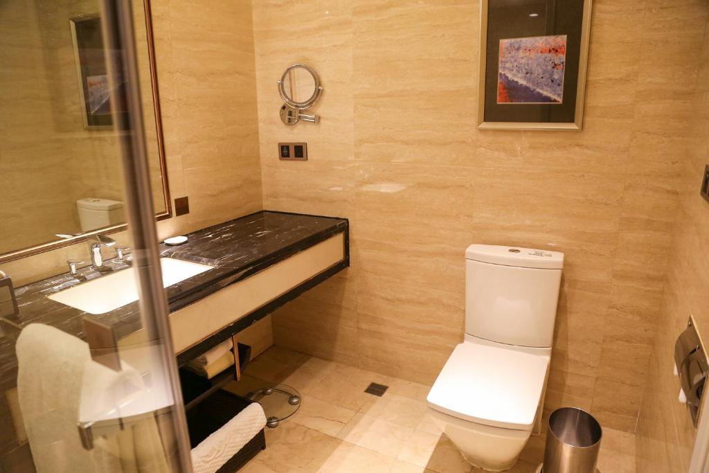 Koupelna v ubytování Shenzhen Dayhello international Hotel (Baoan)