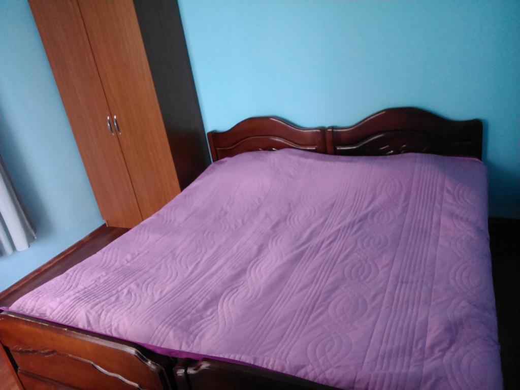 Postel nebo postele na pokoji v ubytování Guest house maka