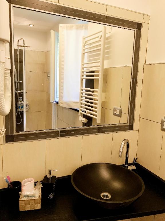 Koupelna v ubytování Casa Soave B&B