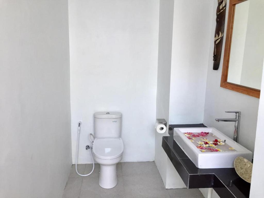 Koupelna v ubytování PITAMATA VILLAS