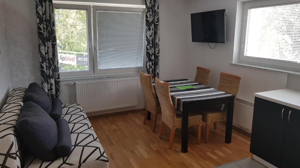 Posezení v ubytování Bled Apartments