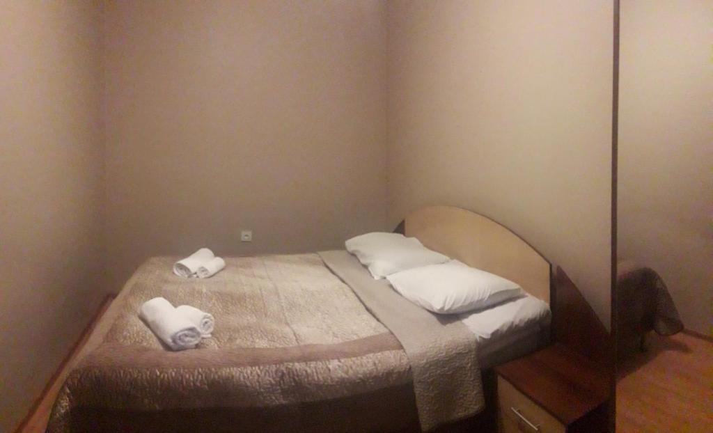Postel nebo postele na pokoji v ubytování GergHouse