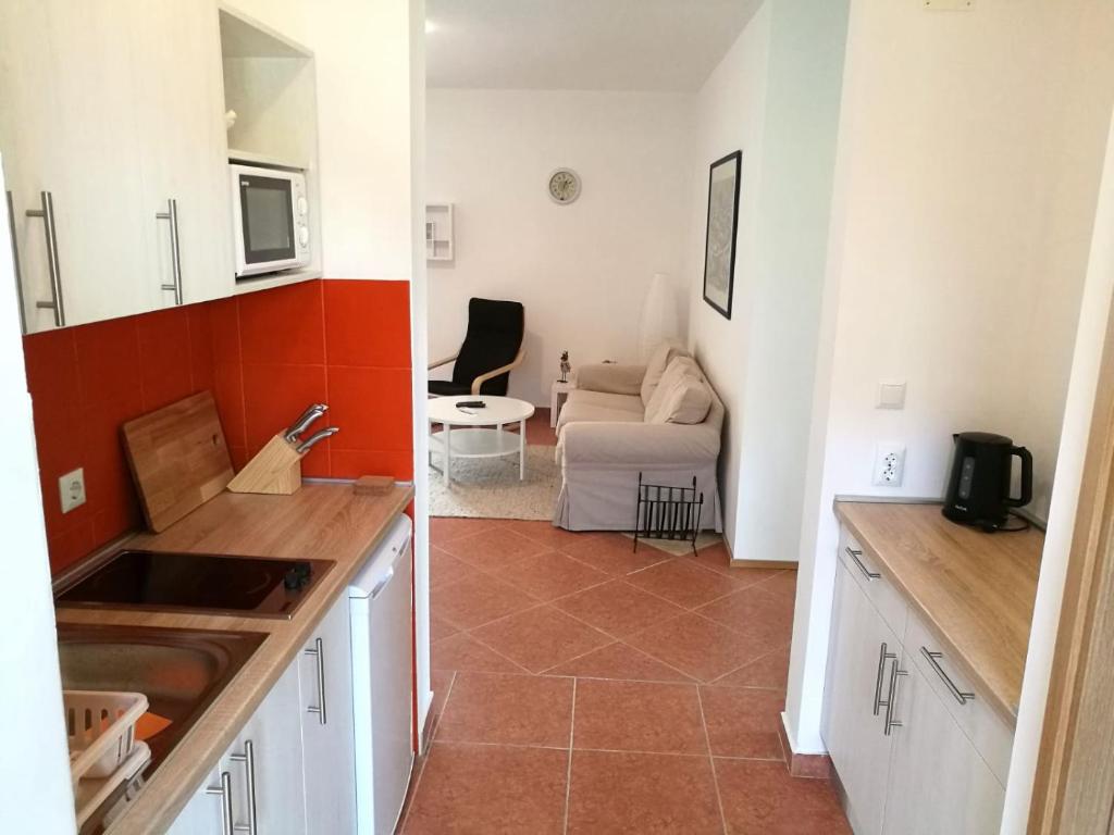 Kuchyň nebo kuchyňský kout v ubytování Casa Val Madorso