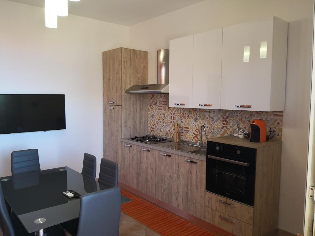 Kuchnia lub aneks kuchenny w obiekcie Holiday Beach Lumia