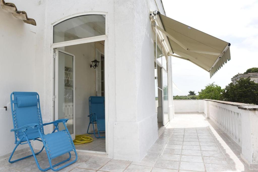Balkón nebo terasa v ubytování Il Paradiso dei nidi
