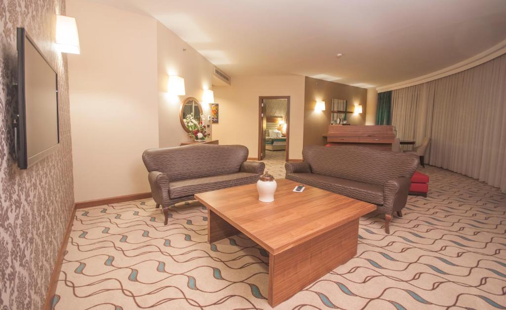 Posezení v ubytování Margi Hotel