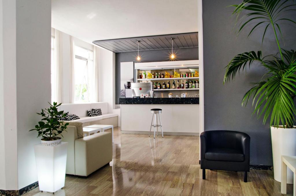 Lounge nebo bar v ubytování Hotel Promenade