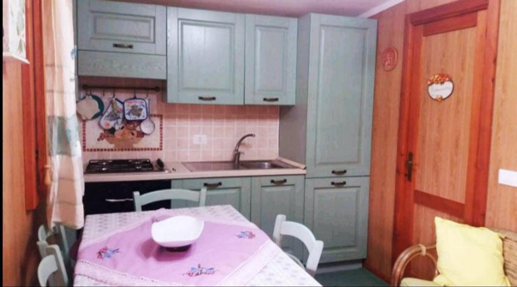 Kuchyň nebo kuchyňský kout v ubytování Casa Vacanza Gaia Relax Pula