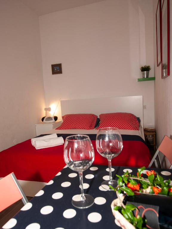 Postel nebo postele na pokoji v ubytování Apartments Barka