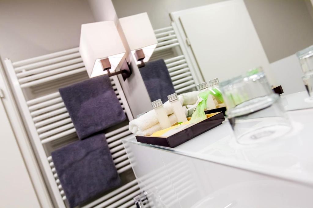 Nápoje v ubytování Boutique-Hotel Villa Anna