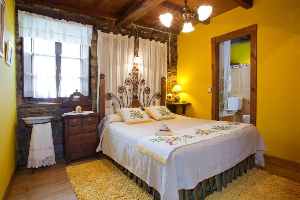 Postel nebo postele na pokoji v ubytování Casa Ponce