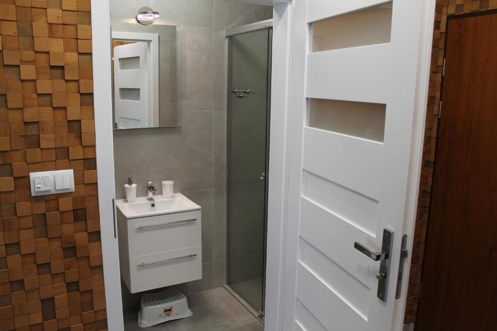 Koupelna v ubytování Dream Apartment