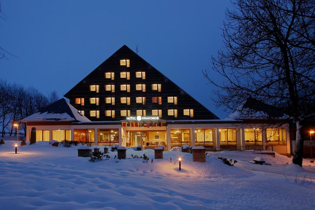 Hotel Krakonoš v zimě