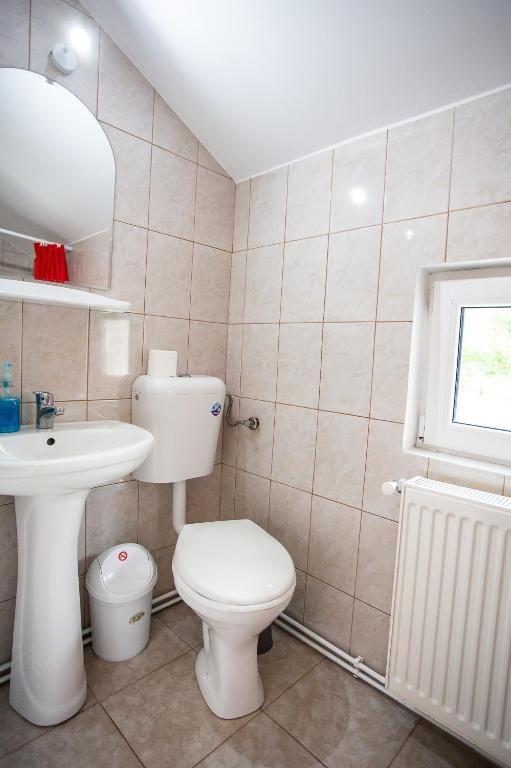 Een badkamer bij Complex Cazare Balea Transfagarasan