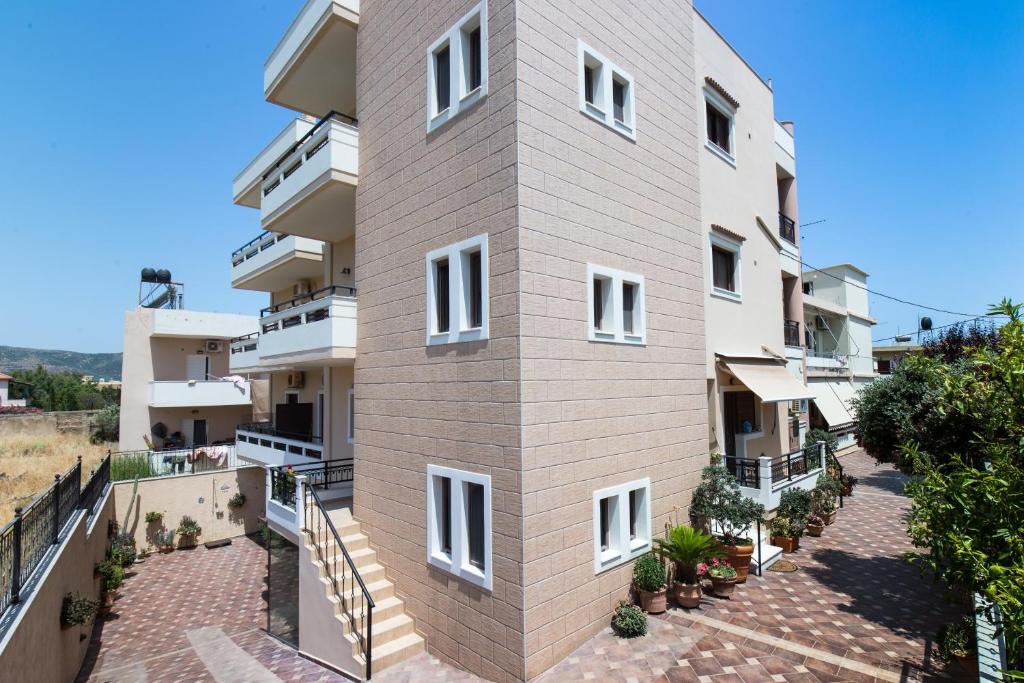 Budynek, w którym mieści się aparthotel