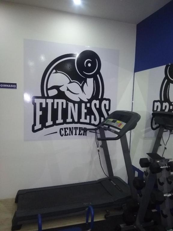 Fitness centrum a/nebo fitness zařízení v ubytování Hotel Gran Mariscal Quito