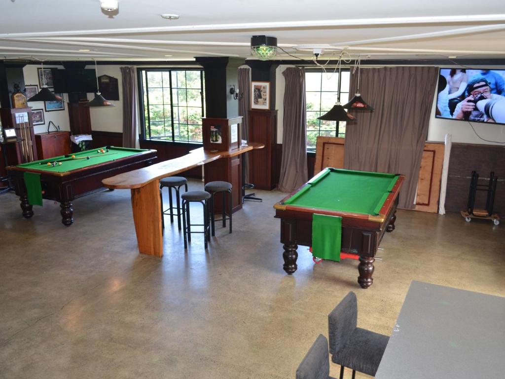 Biliár nebo kulečník v ubytování Salty Dog Inn