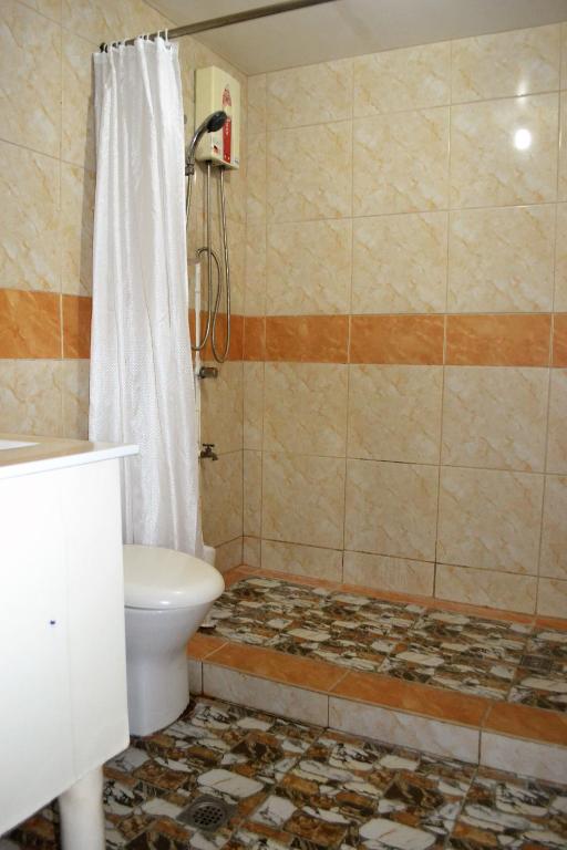 Koupelna v ubytování Villa Prescilla