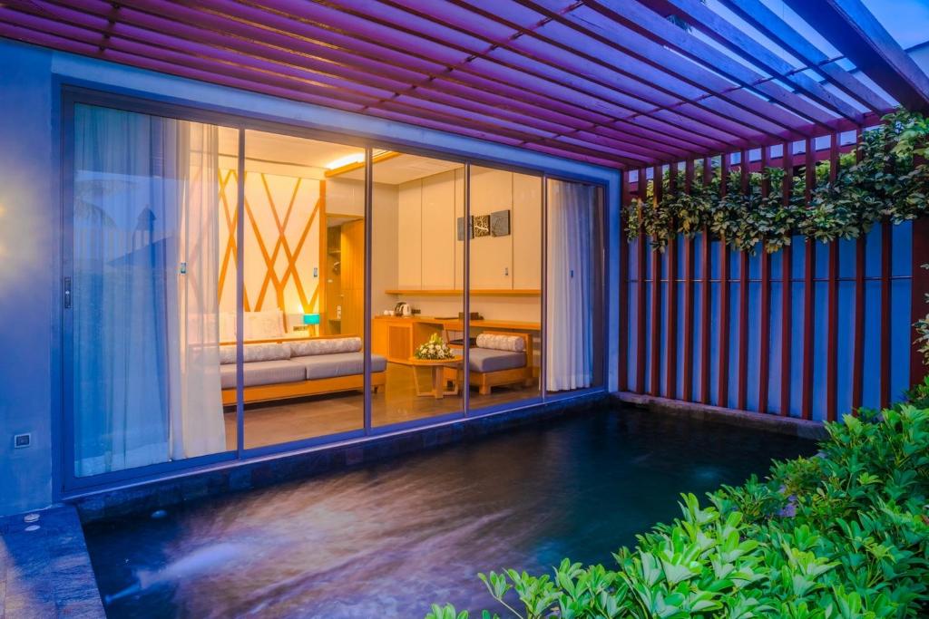 Zahrada ubytování Synergy Samui
