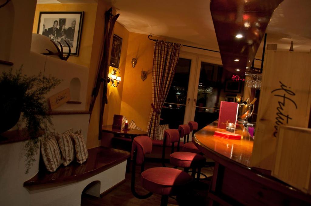 Posezení v ubytování Ski Lodge Reineke