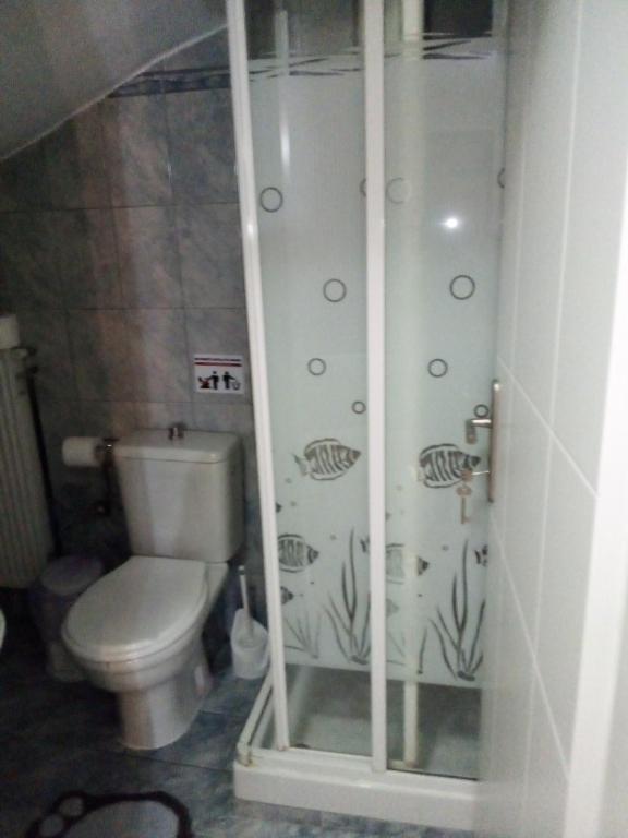 Kúpeľňa v ubytovaní Vila alegria