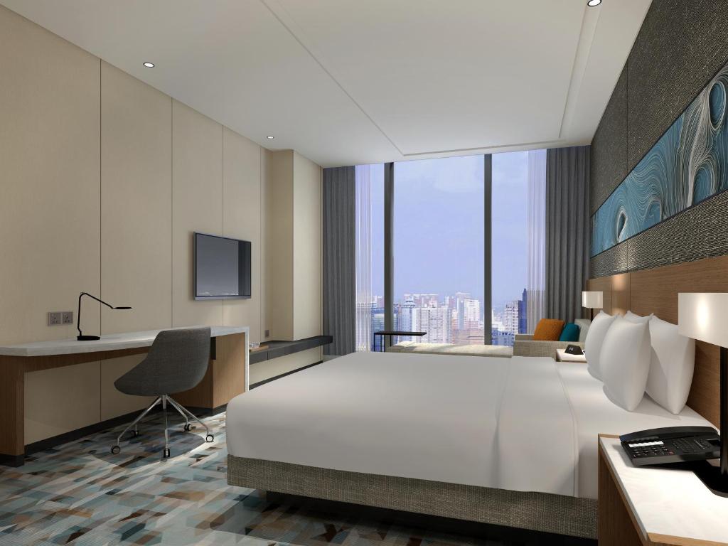 TV a/nebo společenská místnost v ubytování Hyatt Place Liuzhou