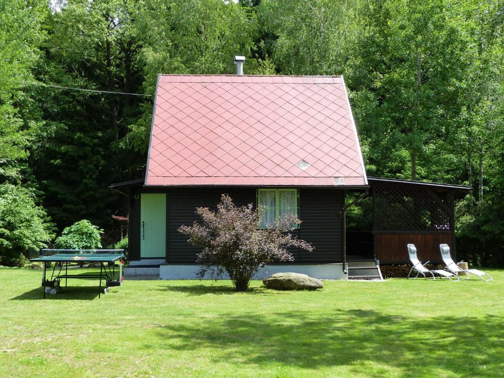 Aed väljaspool majutusasutust Chaty Vysočina