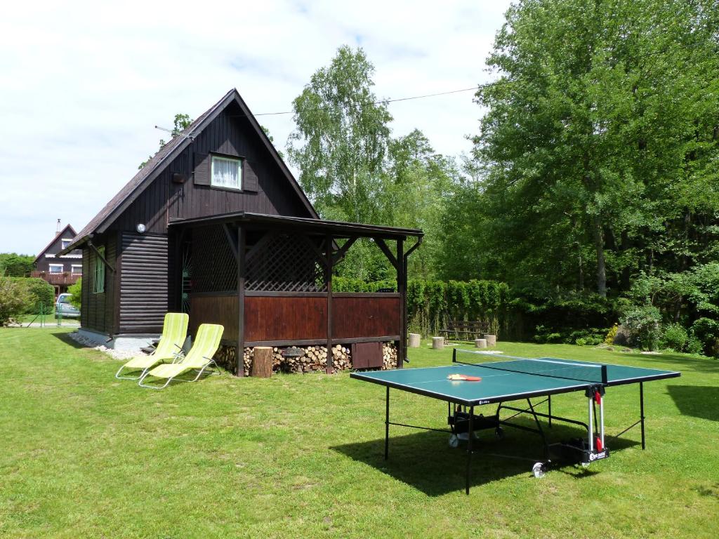 Lauatennis majutusasutuses Chaty Vysočina või selle läheduses