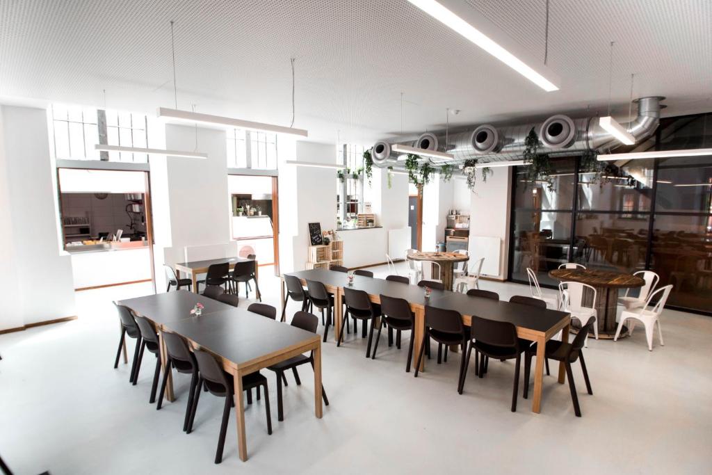 Restaurace v ubytování HI Liège Hostel