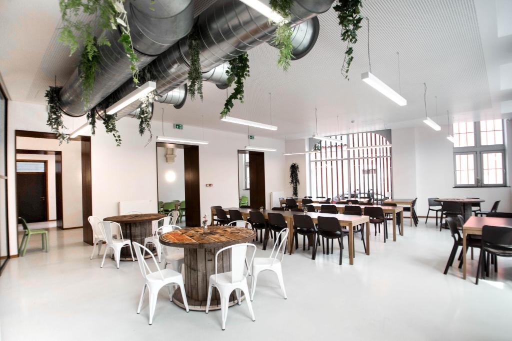 Restaurace v ubytování HI Liège Hostel