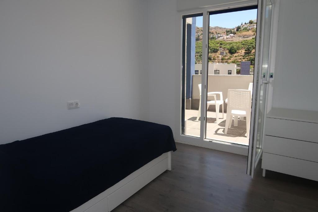 Balkón alebo terasa v ubytovaní RESIDENCIAL PLAYA CABRIA
