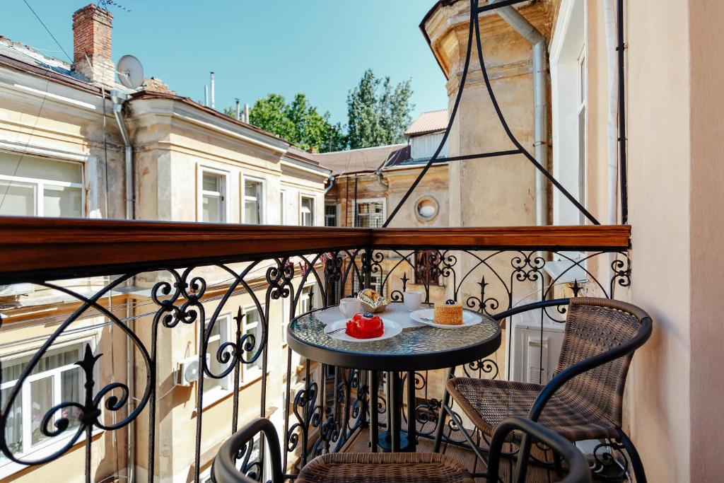 Balkón nebo terasa v ubytování Scandi Apart Odessa