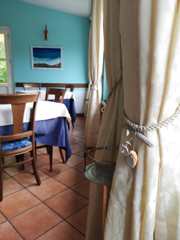 Telewizja i/lub zestaw kina domowego w obiekcie Locanda Miranda