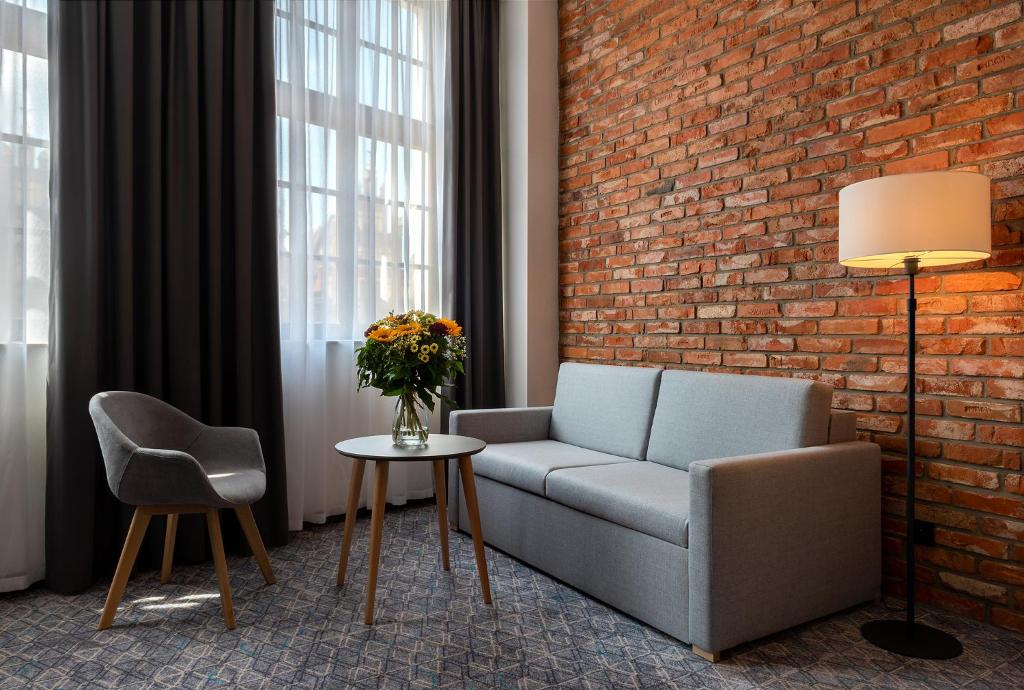 Posezení v ubytování Korona Gold - Korona Hotel Wrocław