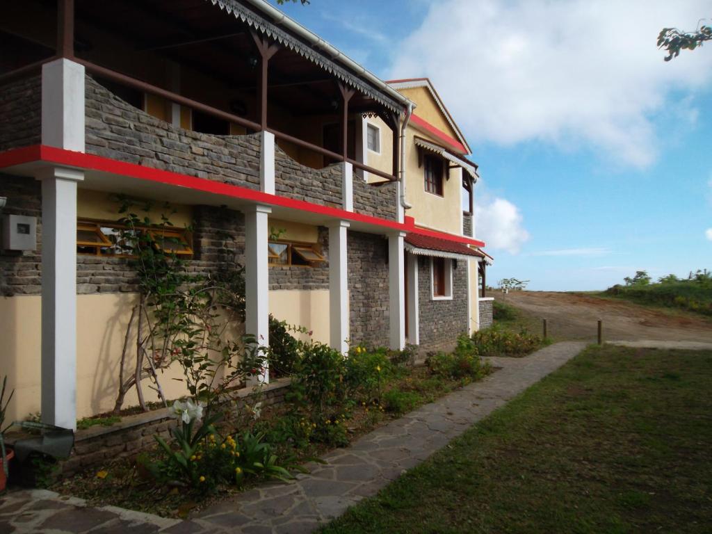 Budova, kde se bed and breakfast nachází