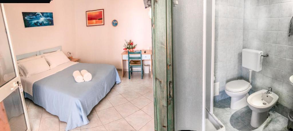 Koupelna v ubytování Hotel I Colori Del Mare