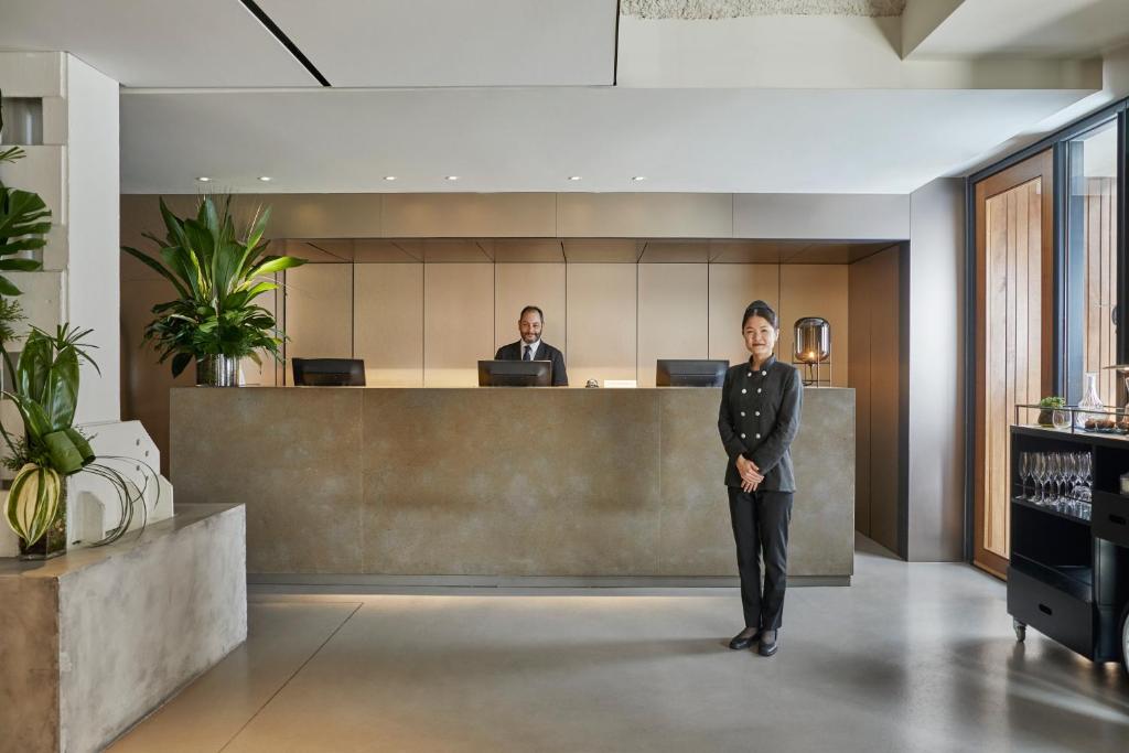 Lobby alebo recepcia v ubytovaní Ohla Eixample