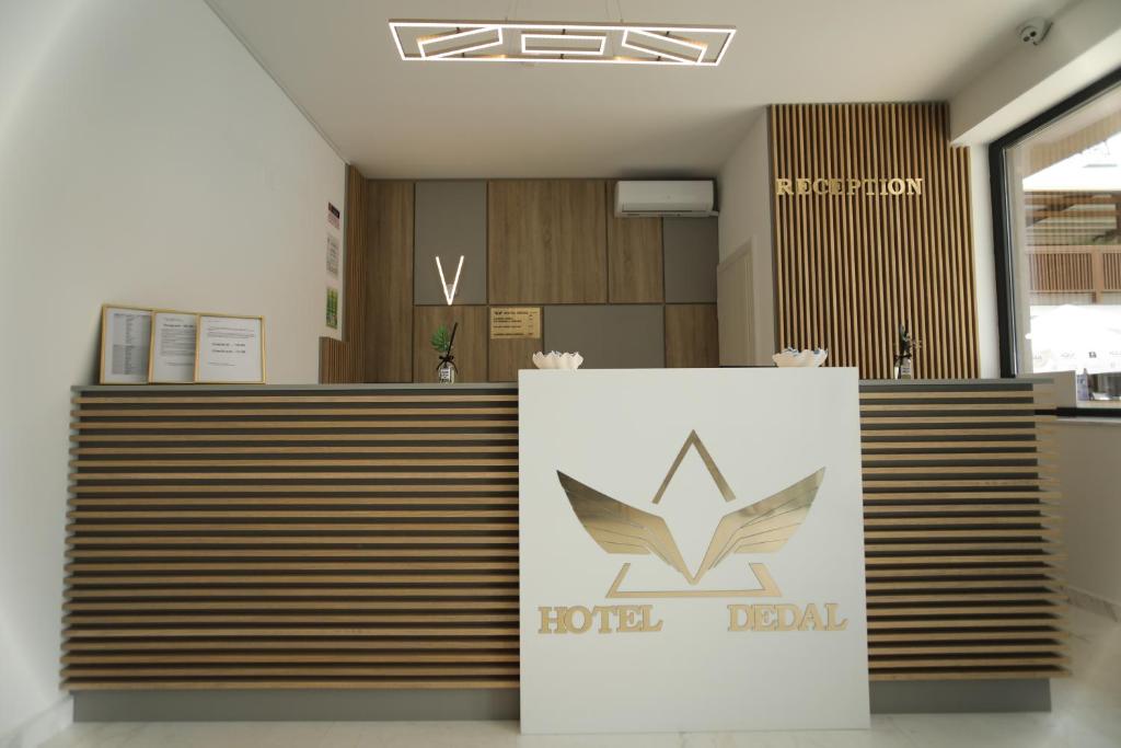 Certifikát, hodnocení, plakát nebo jiný dokument vystavený v ubytování Hotel Dedal
